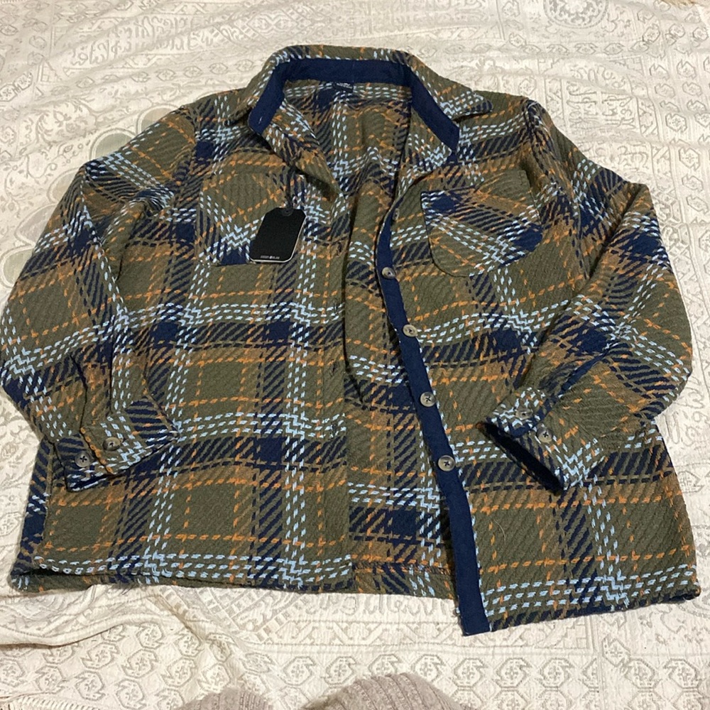 NWT Plaid Jacket